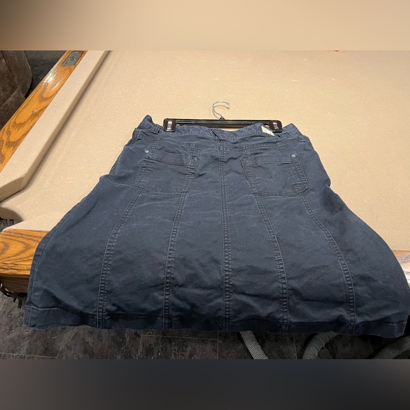 Lucky Brand black denim midi skirt 12 - Picture 11 of 13